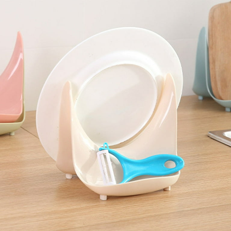 Pan Lid Rack Multifunción Saving Space PP Pan Cover Holder Bracke Pan Lid Rack Multifunción Saving Space PP Pan Cover Holder Bracke